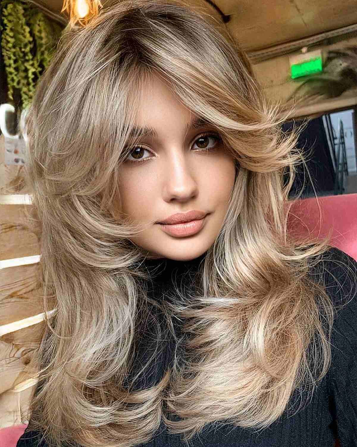 7+ Stunning Curtain Bangs and Face-Framing Layers Hairstyle Ideas for Women in 2025